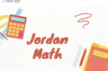 Jordan math work